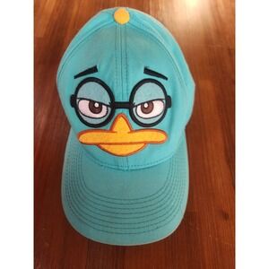Disney Phineas And Ferb Perry The Platypus Adult‎ Adjustable Snapback Hat Cap